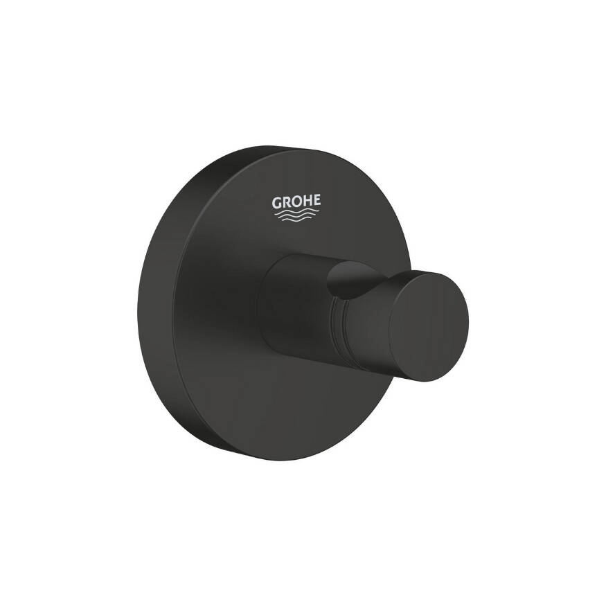 GROHE Essentials Siyah Havlu / Bornoz Askısı 1024602430