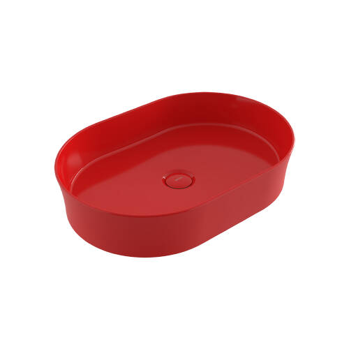 Bocchi Sottile Slim Line Çanak Lavabo 55 cm Parlak Kırmızı