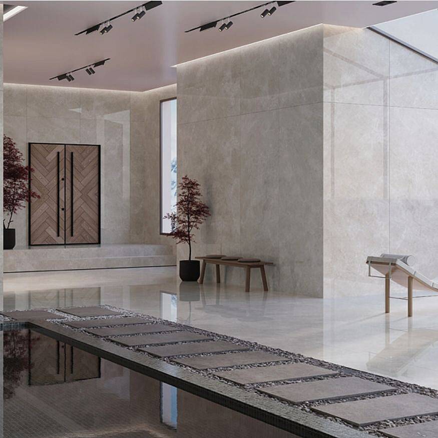Bien Seramik BIQSLAB Tundra Grey 120x280 cm 6 mm Porselen Seramik