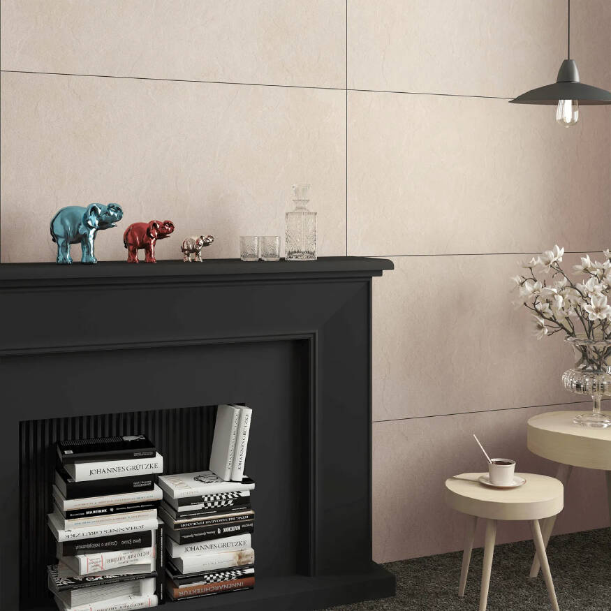 Bien Seramik 60x120 cm Crag Ivory Yer Karosu