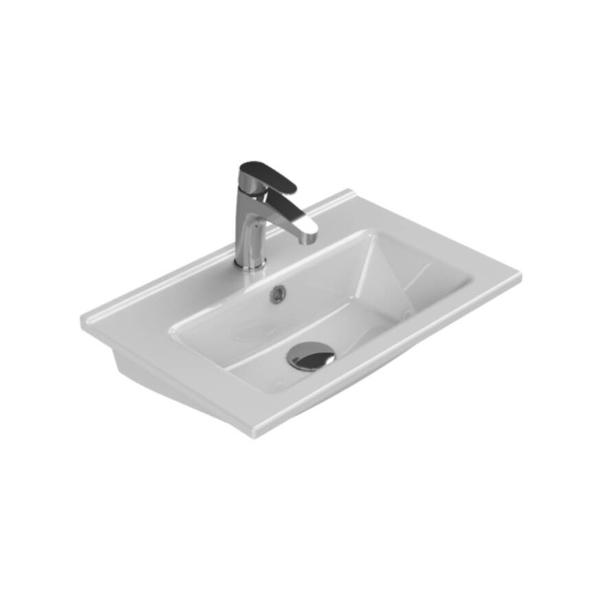 Cerastyle Arte Etajerli Lavabo 55x37 cm