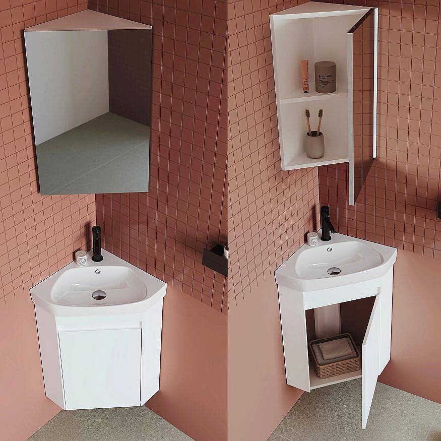Orka Banyo Zag 45 cm Banyo Dolabı