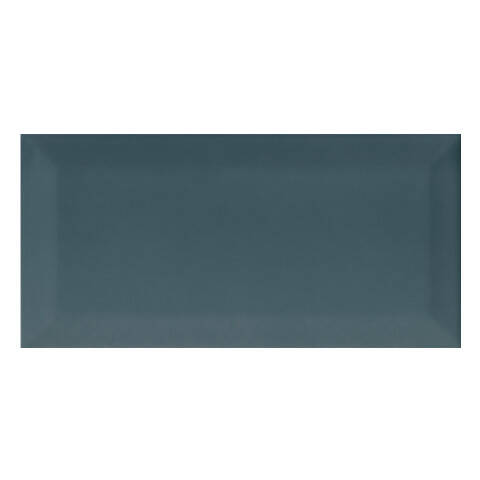 KARO Metro Seramik 10x20 cm Parlak Sea Blue Bevelled Duvar Karosu