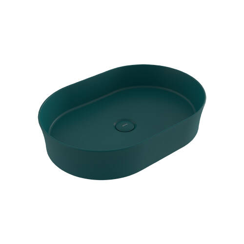 Bocchi Sottile Slim Line Çanak Lavabo 55 cm Mat Petrol Mavisi