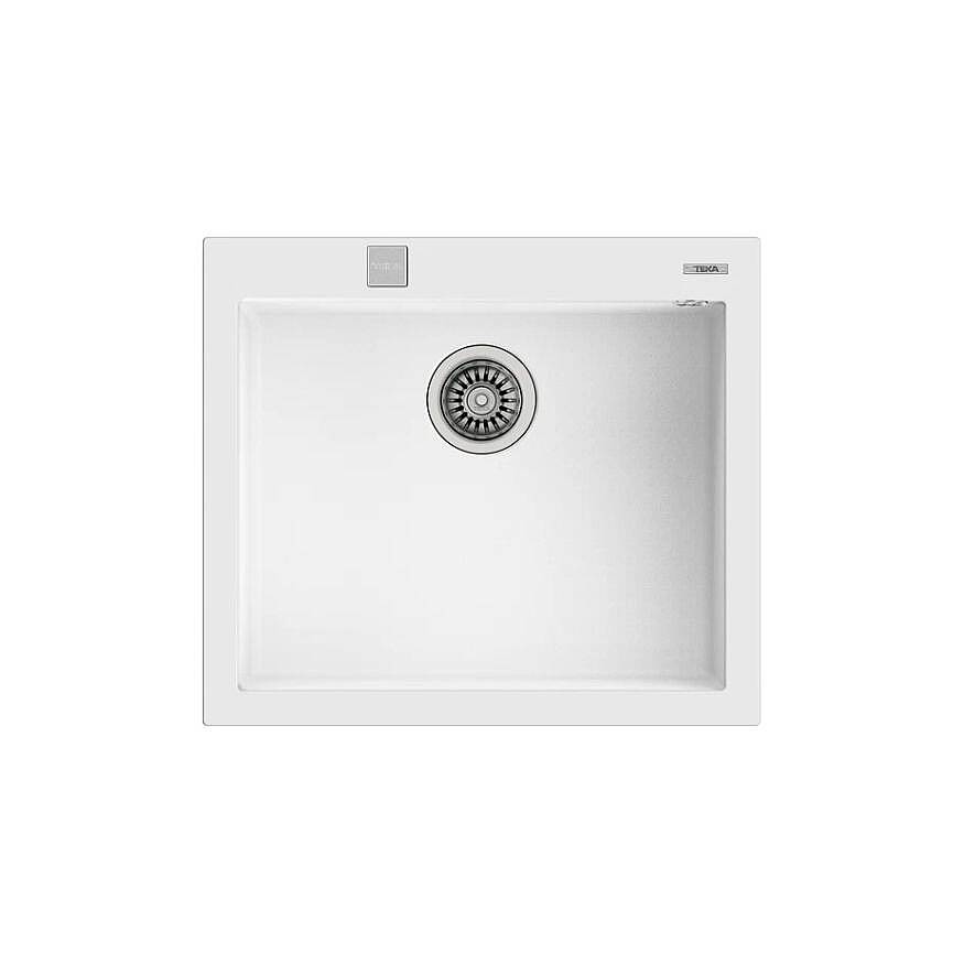 Teka ForSquare 50.40 TG Beyaz Tegranit Eviye 115230009
