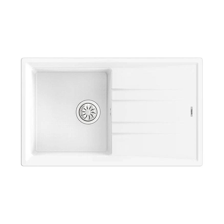 Teka Stone 50 B-TG 1B 1D Beyaz Tegranit Eviye 115330019