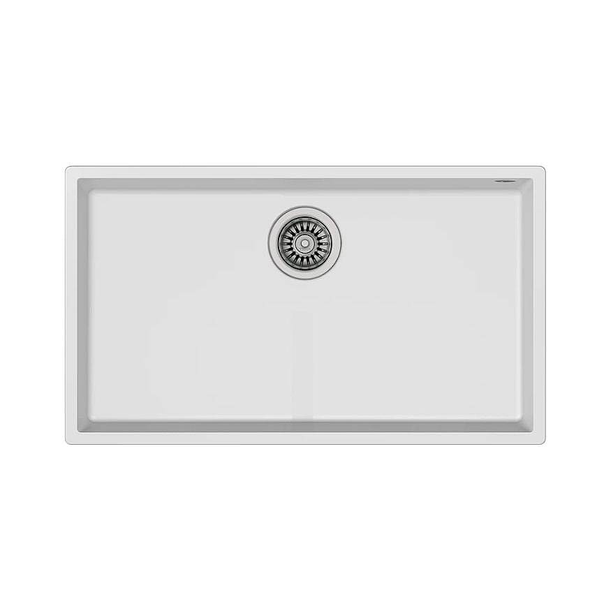 Teka Square 72.40 TG Beyaz Tegranit Eviye 115230019