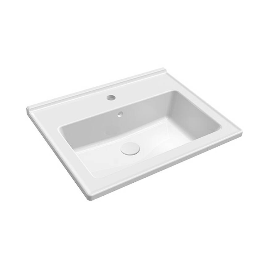 Bien Banyo Neptün Konsollu Lavabo 60 cm Beyaz