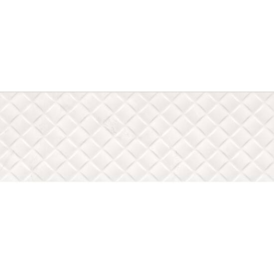 Bien Seramik 30x90 cm Delta Beyaz Dekofon Duvar Karosu