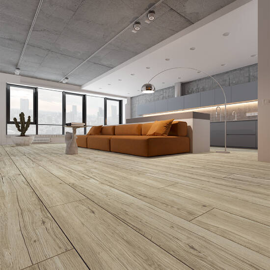 Bien Seramik 20x120 cm Country Walnut Yer Karosu