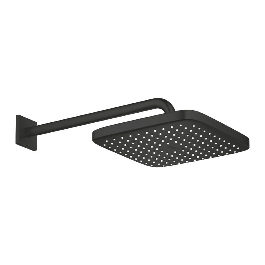 GROHE Tempesta 250 Cube Tepe Duş Seti Mat Siyah