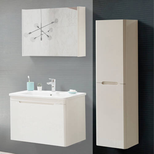 Martat Banyo Stillo Boy Dolap Beyaz