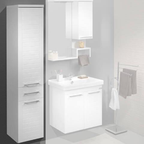 Orka Banyo Perge Sepetli Boy Dolap