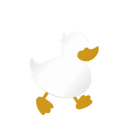 Creavit Ducky Büyük Ayna Ördek Figürlü