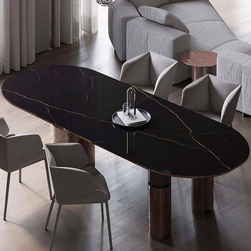 Bien Seramik BIQSLAB Elegant Gold 120x280 cm 6 mm Porselen Seramik