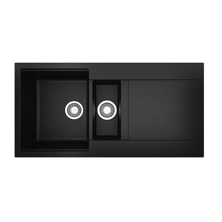 Teka Clivo 60 B-TQ 1½B 1D Plus Siyah Tequartz Eviye 115380003