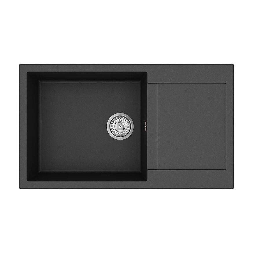 Teka Clivo 60 B-TQ 1B 1D Siyah Tequartz Eviye 115350005