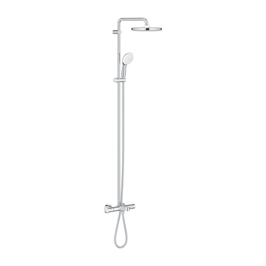GROHE Tempesta System 250 Duvara Monte Termostatik Banyo Bataryalı Duş Sistemi 26672001