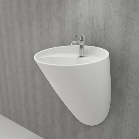 Bocchi Venezia Asma Monoblok Lavabo Parlak Beyaz