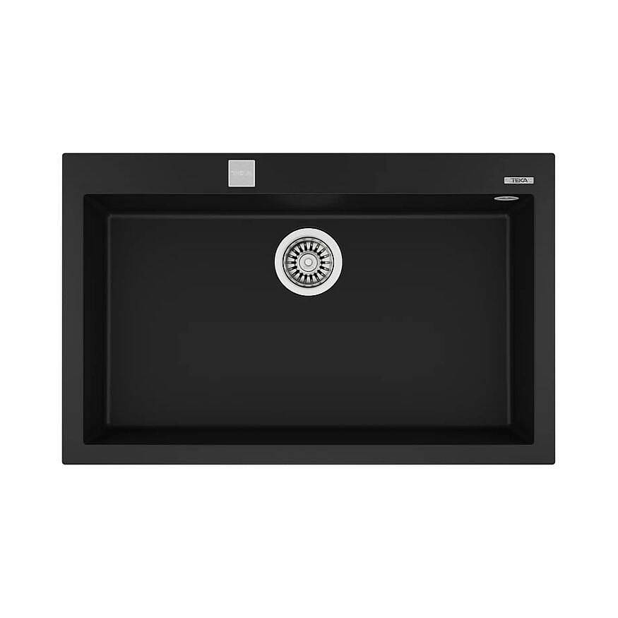 Teka ForSquare 72.40 TG Siyah Tegranit Eviye 115230000