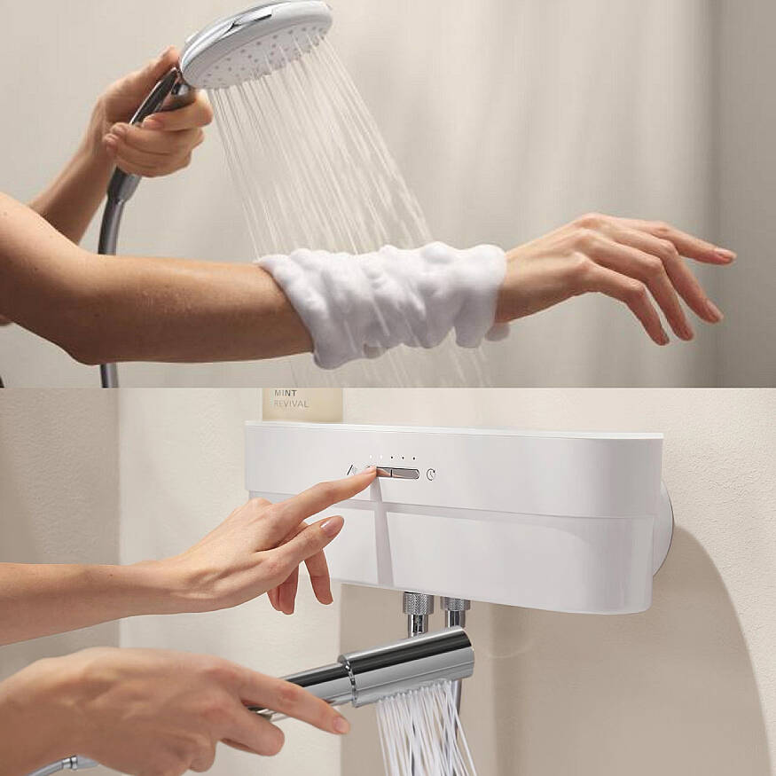 GROHE Purefoam Köpük Duş Başlangıç Seti Beyaz 1050740000