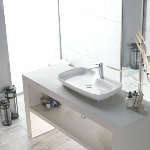 Cerastyle Nova Tezgah Üstü Lavabo 70x43 cm
