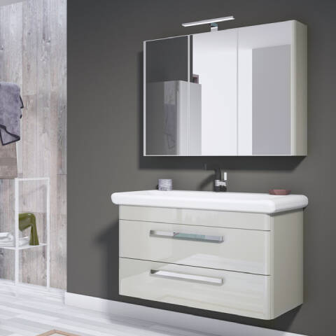 Orka Banyo Rose 100 cm Banyo Dolabı