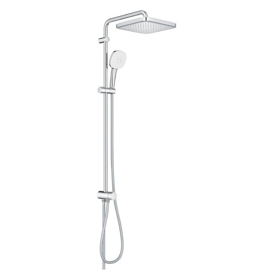 GROHE Tempesta System 250 Cube Duvar Bağlantılı Divertörlü Duş Sistemi