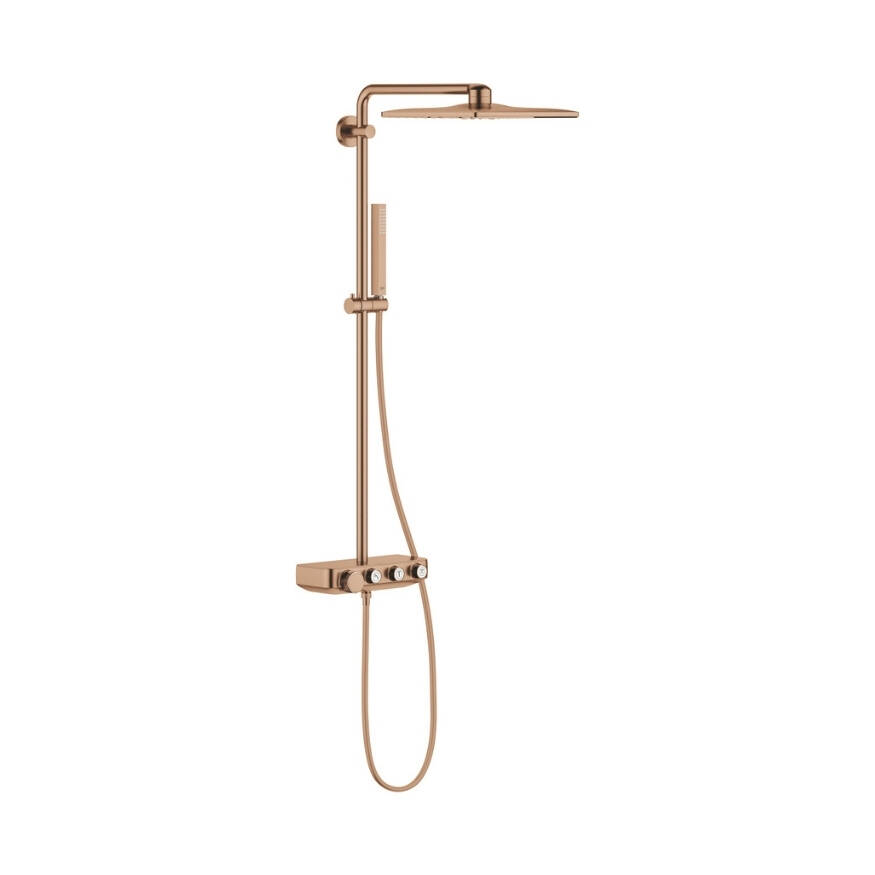 GROHE Euphoria SmartControl System 310 Cube Termostatik Bataryalı Duş Sistemi 26508DL0