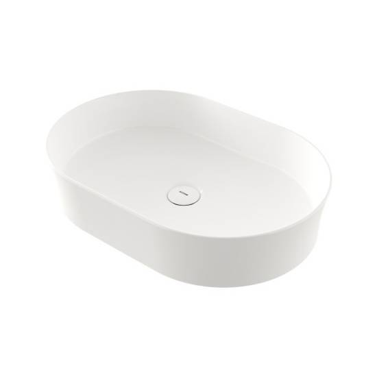 Bocchi Slim Line Çanak Lavabo 55 cm Parlak Beyaz