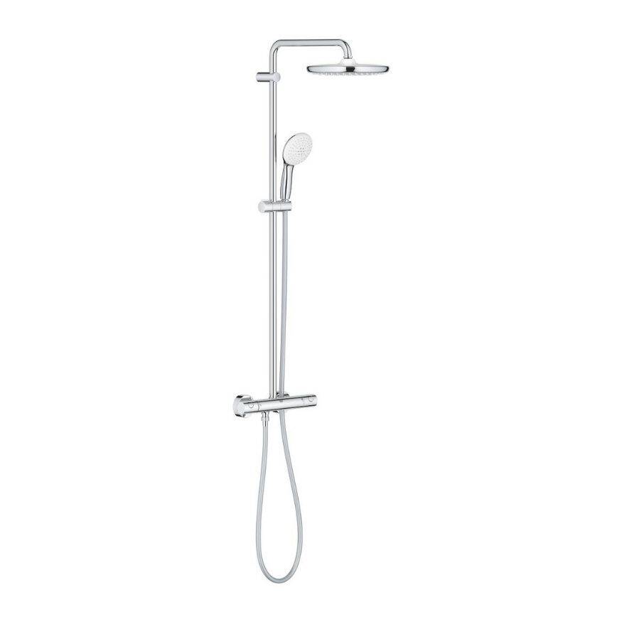 GROHE Tempesta System 250 Duvara Monte Termostatik Banyo Bataryalı Duş Sistemi 26670001