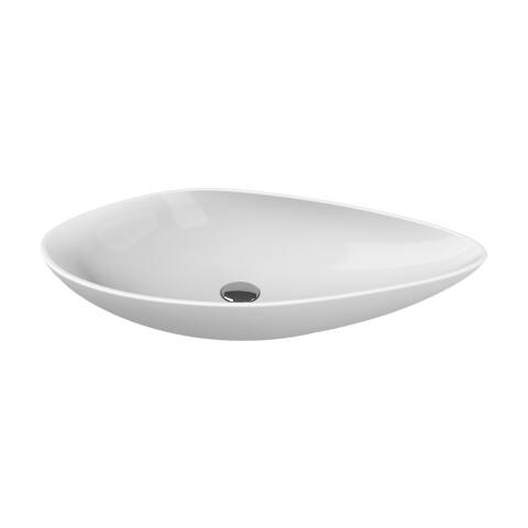 Cerastyle Olive Tezgah Üstü Lavabo 75×38 cm