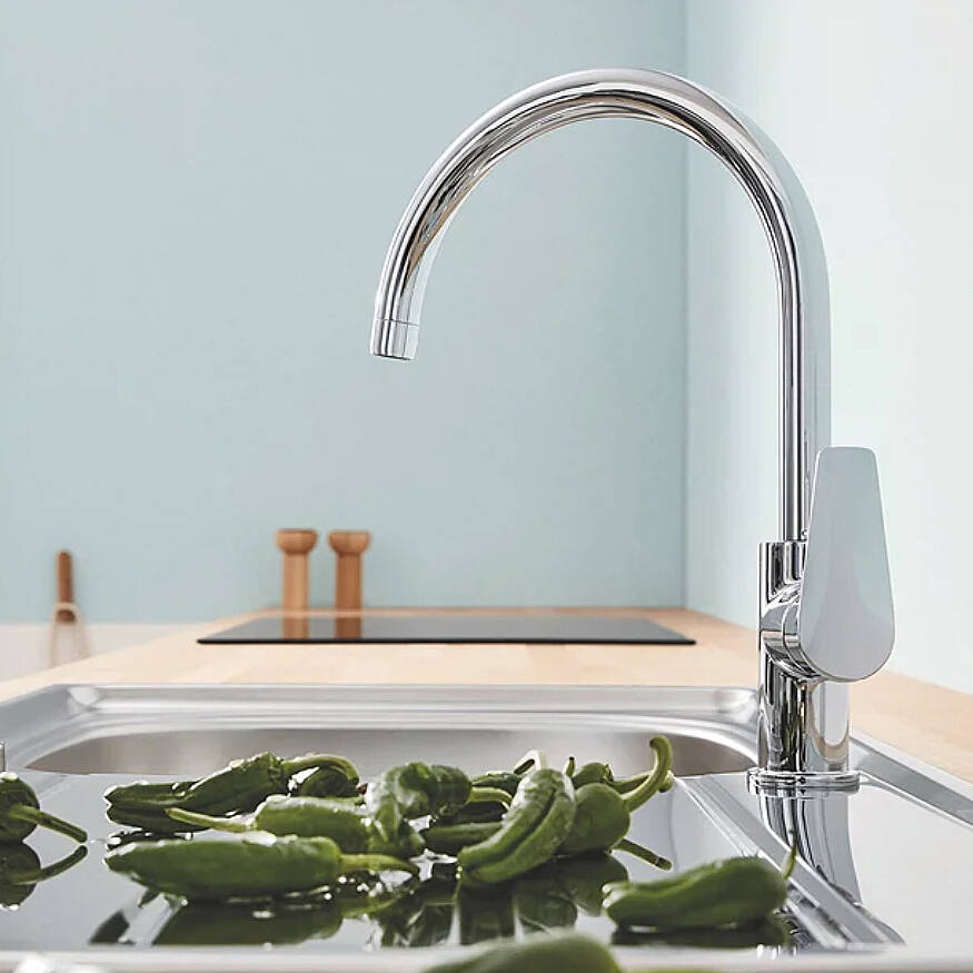 GROHE Bauedge Tek Kumandalı Mutfak Bataryası 31367001