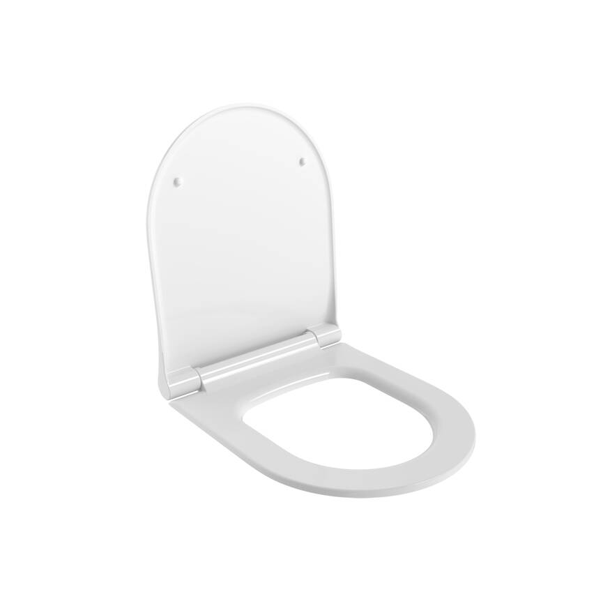 Bocchi Pure Slim Klozet Kapağı Parlak Beyaz