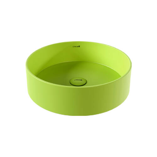 Creavit Loop Yuvarlak Çanak Lavabo Neon 45 cm