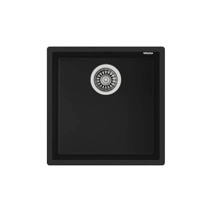 Teka Square 40.40 TG Siyah Tegranit Eviye 115230025