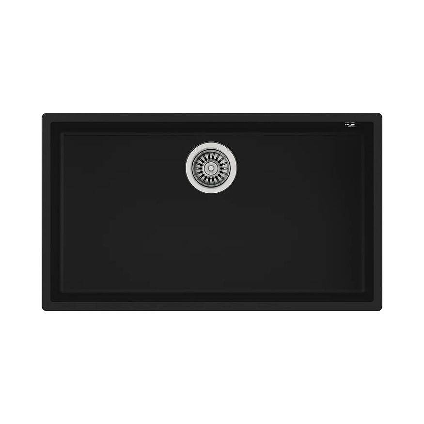 Teka Square 72.40 TG Siyah Tegranit Eviye 115230015