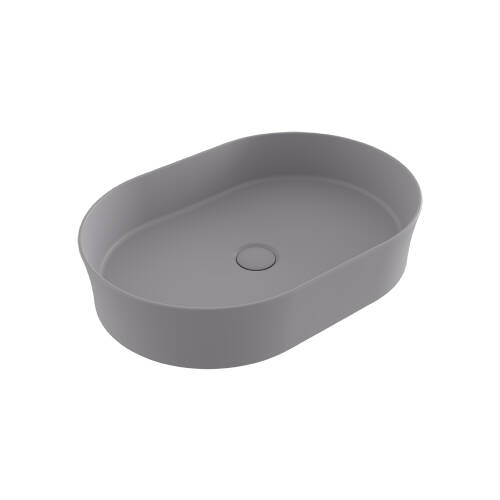 Bocchi Sottile Slim Line Çanak Lavabo 55 cm Mat Gri