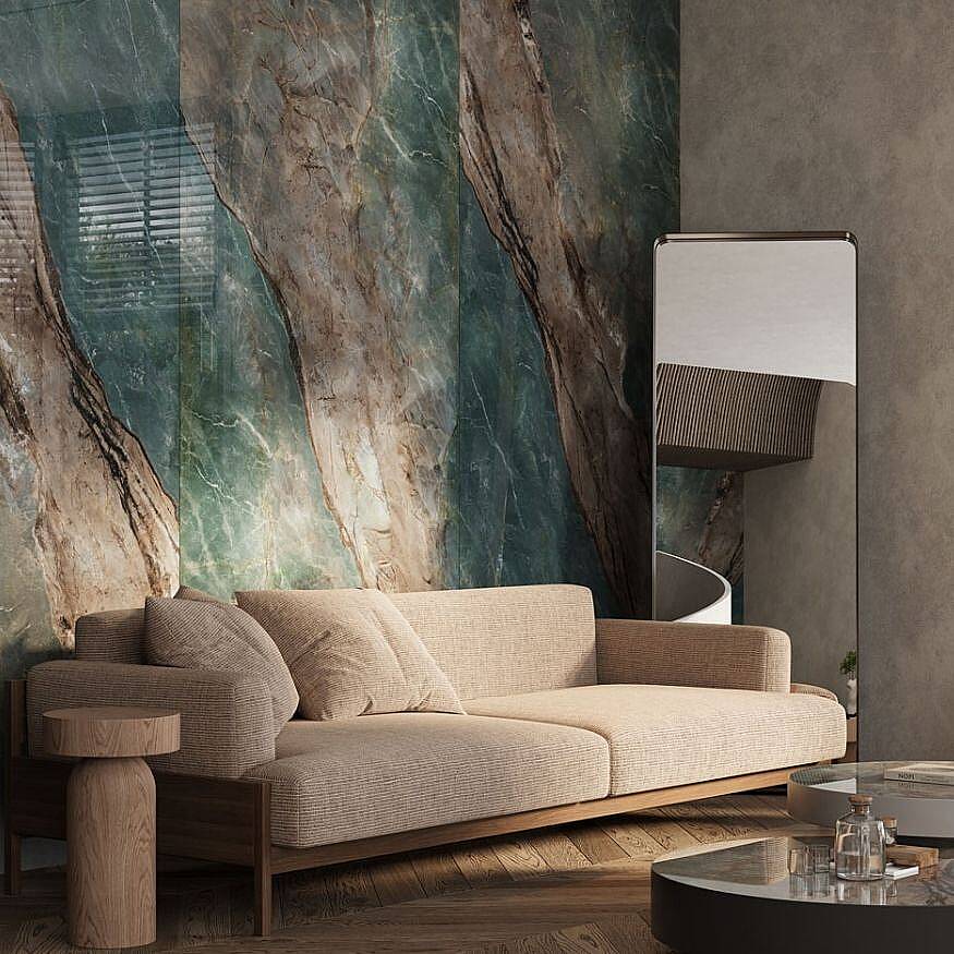 Bien Seramik BIQSLAB Lustre Parlak 120x280 cm 6 mm Porselen Seramik