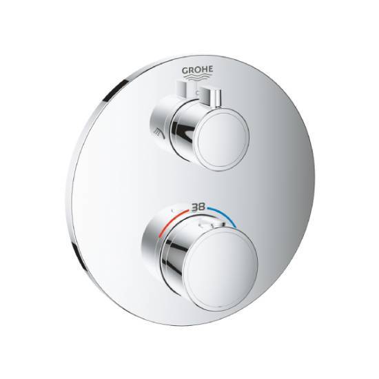 GROHE Grohtherm Termostatik Banyo / Duş Bataryası Yuvarlak