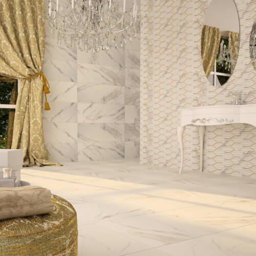 Bien Seramik 40x120 cm Antique Carrara Duvar Karosu