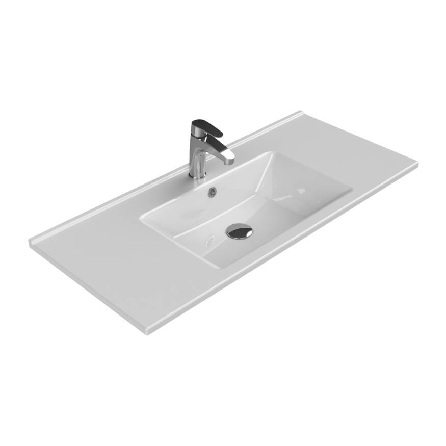 Cerastyle Arte Etajerli Lavabo 100x45 cm