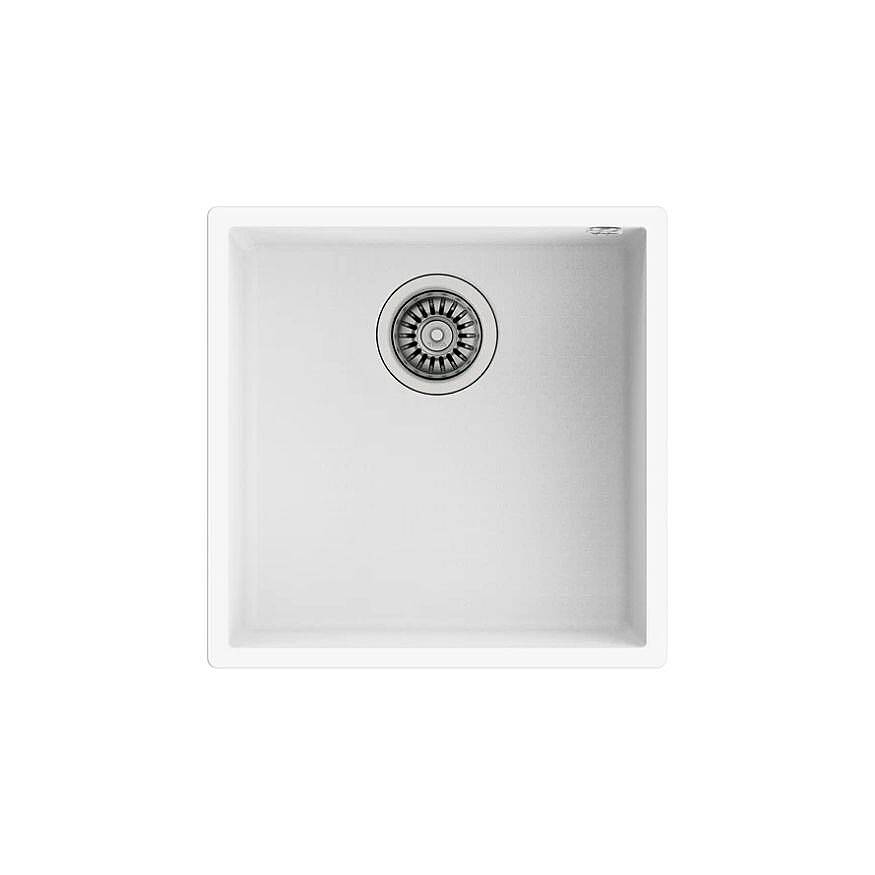 Teka Square 40.40 TG Beyaz Tegranit Eviye 115230029